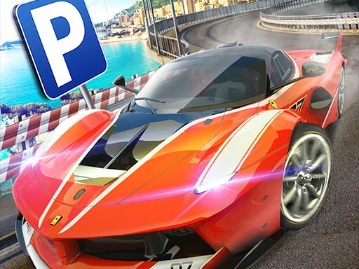 Sports Car Dock Parking Sports Car Dock Parking - browser game screenshot