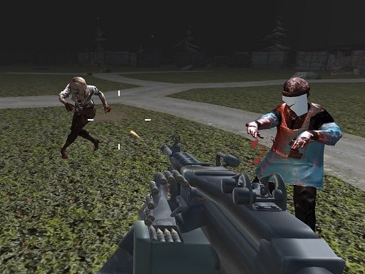 Zombie Survival Base Camp Multiplayer - browser game screenshot