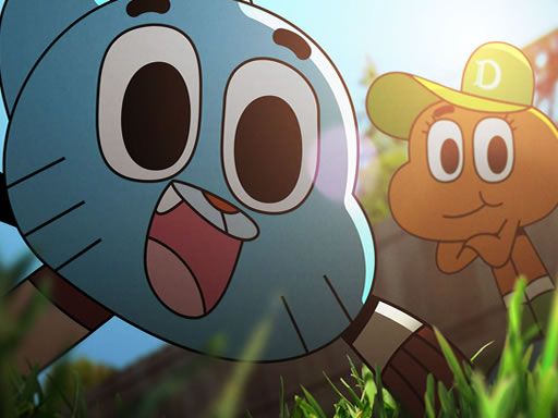 Amazing World Of Gumball Puzzle - browser game screenshot