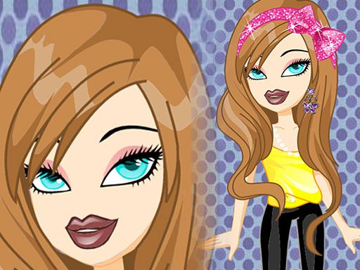 Bratz Makeover - browser game screenshot