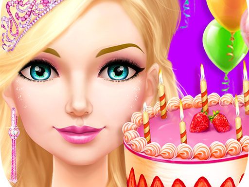 AURORAS BIRTHDAY BALL - browser game screenshot
