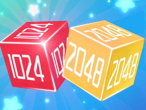 2048 cube - browser game screenshot