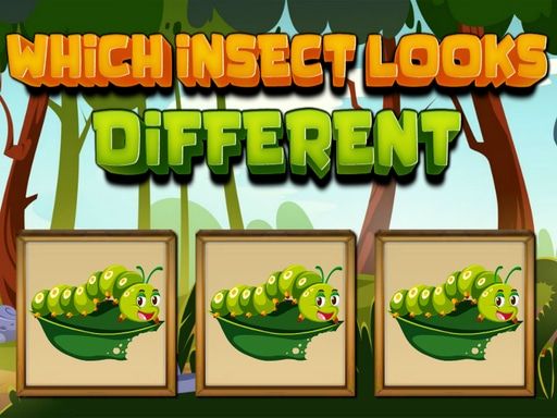 Which Insect Looks Different - browser game screenshot