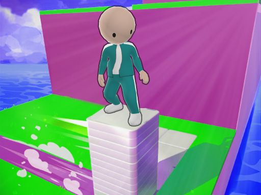 Squid Stacky Maze - browser game screenshot