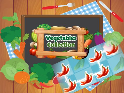 Vegetables Collection - browser game screenshot