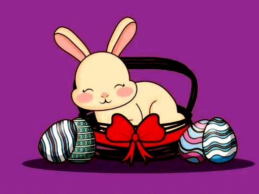Happy Easter Puzzle Quest - browser game screenshot