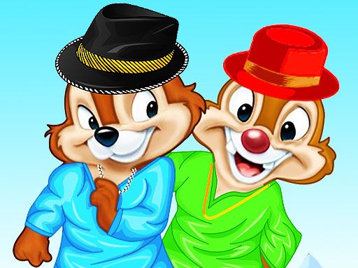 Chip n Dale Dressup - browser game screenshot