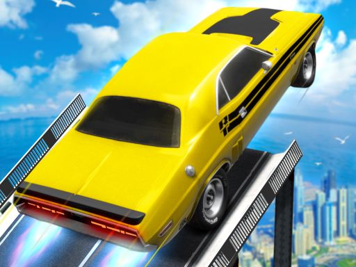 Car Ramp Stunts - browser game screenshot