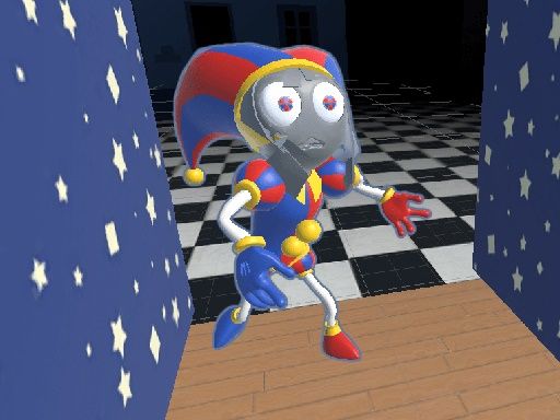 Digital Circus Hide And Seek - browser game screenshot