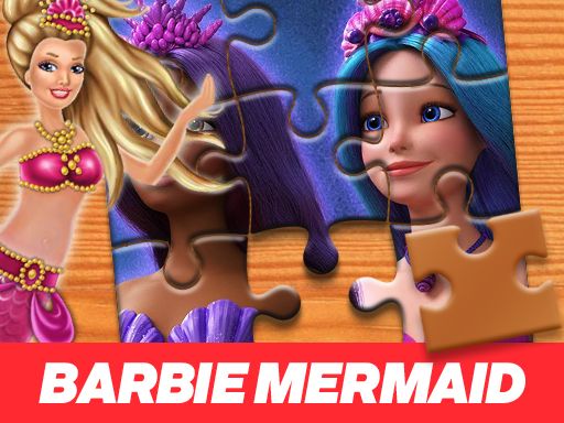Barbie Mermaid Power Jigsaw Puzzle - browser game screenshot