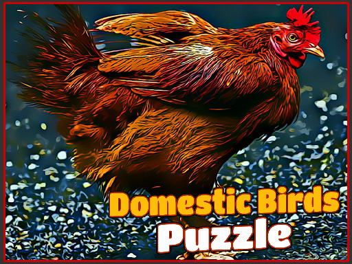 Domestic Birds Puzzle Domestic Birds Puzzle - browser game screenshot