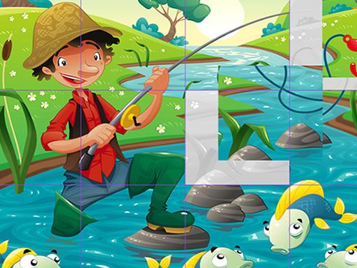 Kids Cartoon Puzzle Kids Cartoon Puzzle - browser game screenshot