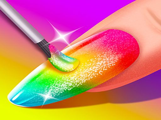 Girls Fashion Nail Salon - browser game screenshot