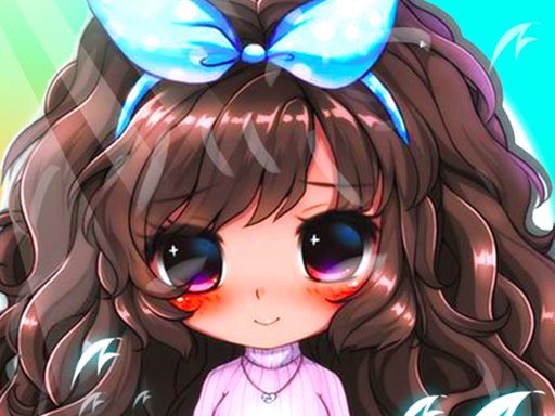 Dressing Anime Clothes - browser game screenshot