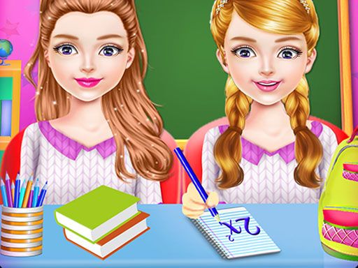 School First Day at Classroom - browser game screenshot