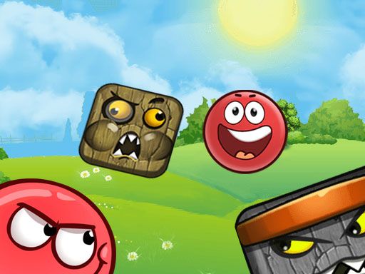 Red Ball 4 Bounce Adventure - browser game screenshot