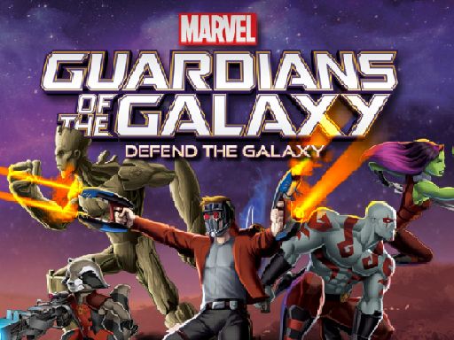 Defend the Galaxy - Guardians Of The Galaxy - browser game screenshot