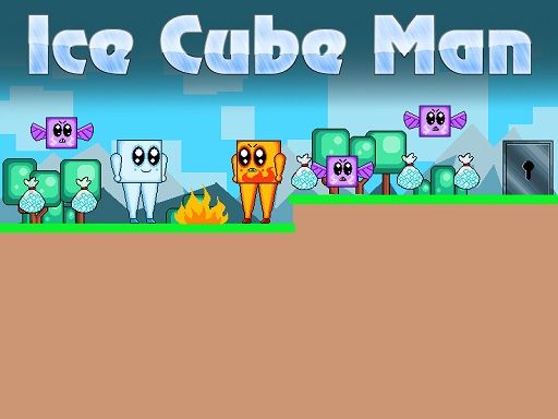 Ice Cube Man - browser game screenshot