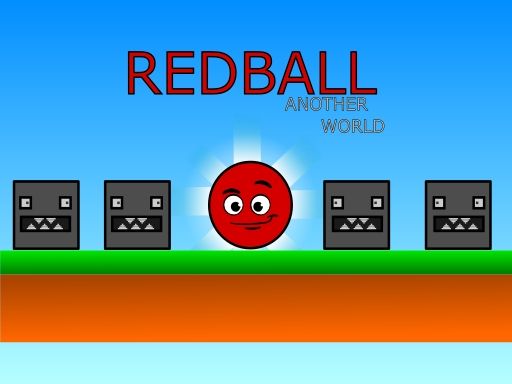 Redball - Another world - browser game screenshot