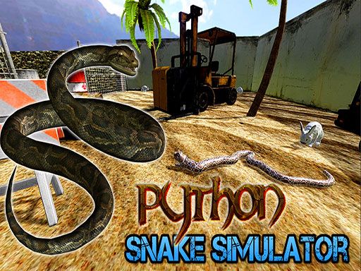 Python Snake Simulator - browser game screenshot