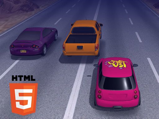 Car Crazy Highway Drive Mobile - browser game screenshot