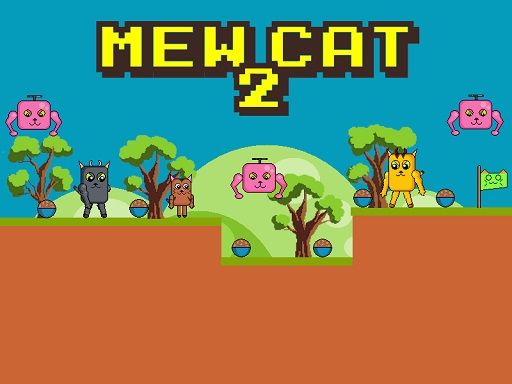 Mew Cat 2 - browser game screenshot