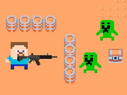 Hunter Steve - browser game screenshot