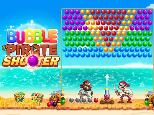 Bubble Pirate Shooter - browser game screenshot