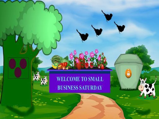 SMALL BUSINESS SATURDAY ESCAPE - browser game screenshot