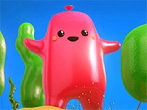 Jelly World - 3D Running Game - browser game screenshot