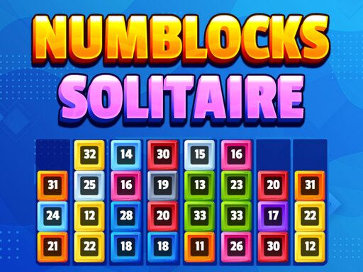 Numblocks Solitaire - browser game screenshot