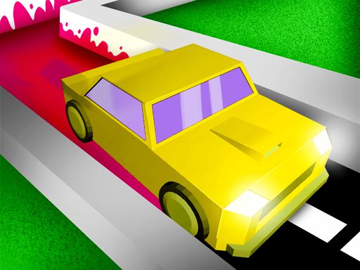 Paint Road - Car Paint 3D - browser game screenshot