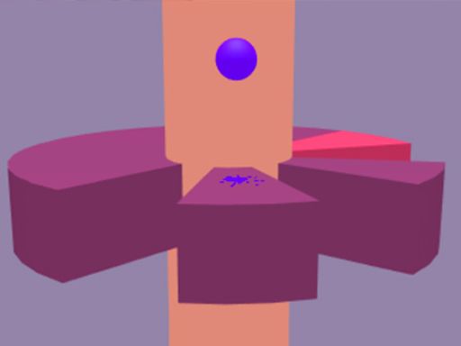 Endless Helix Jump - browser game screenshot