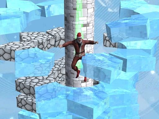 Santa Clause Ice Breaker - browser game screenshot