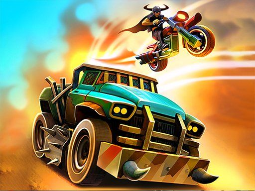Dead Paradise: Race Shooter 3d - browser game screenshot