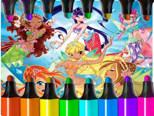 Winx Match 3 Game - browser game screenshot