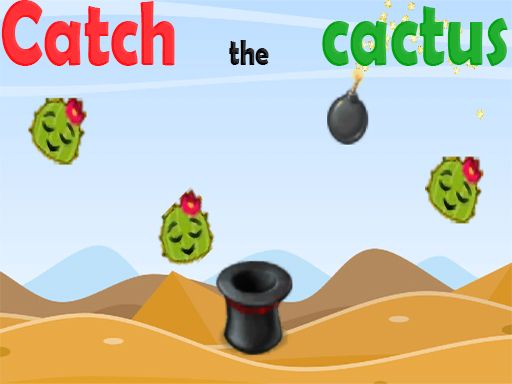 Catch The Cactus - browser game screenshot