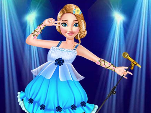 Princess Anna Super Idol Project - browser game screenshot