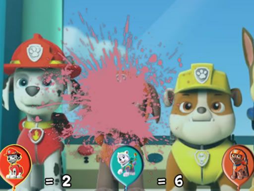Paw Patrol Smash - browser game screenshot
