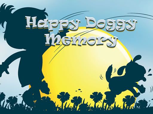 Happy Dog Memory - browser game screenshot