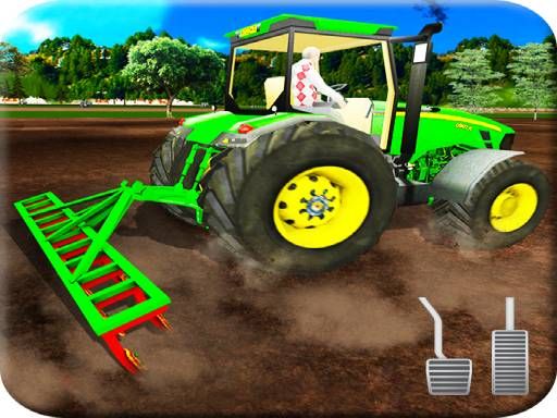 Tractor Farming Simulation - browser game screenshot