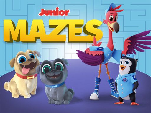 Junior Mazes Junior Mazes - browser game screenshot