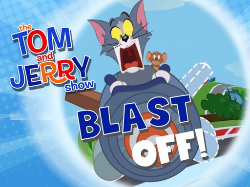 The Tom and Jerry Show Blast Off - browser game screenshot