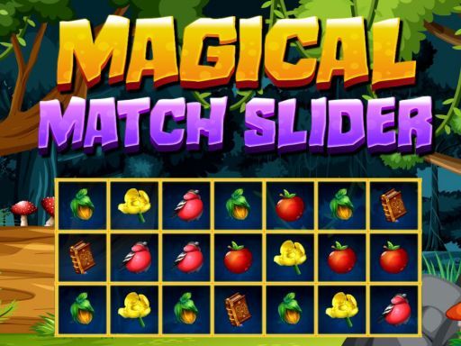 Magical Match Slider - browser game screenshot