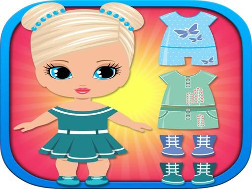 Baby Dress Up - browser game screenshot