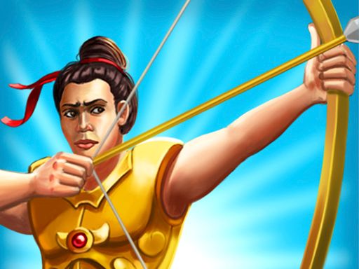 Archery King - browser game screenshot