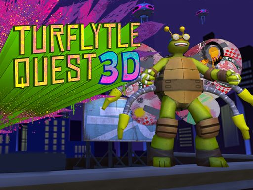 Turflytle Quest 3D - browser game screenshot