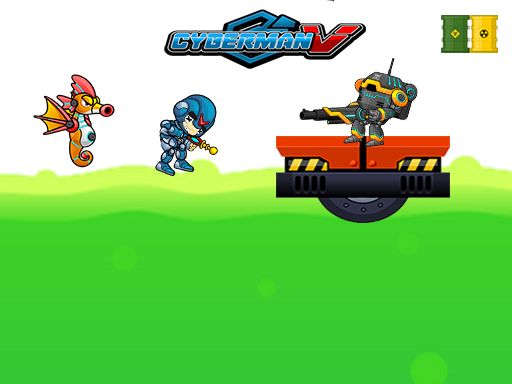 Cyberman V1 - browser game screenshot