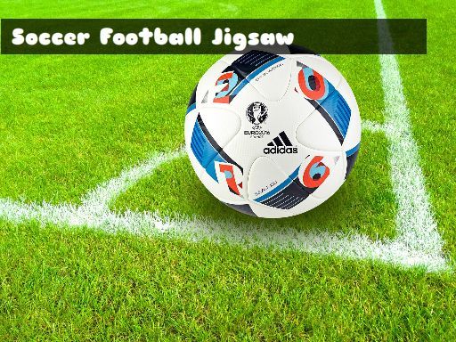 Soccer Football Jigsaw - browser game screenshot