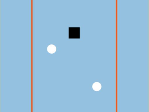 Evasive Balls - browser game screenshot